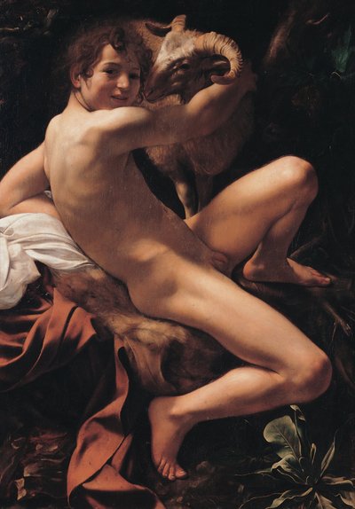 Saint John the Baptist by Michelangelo Merisi Caravaggio